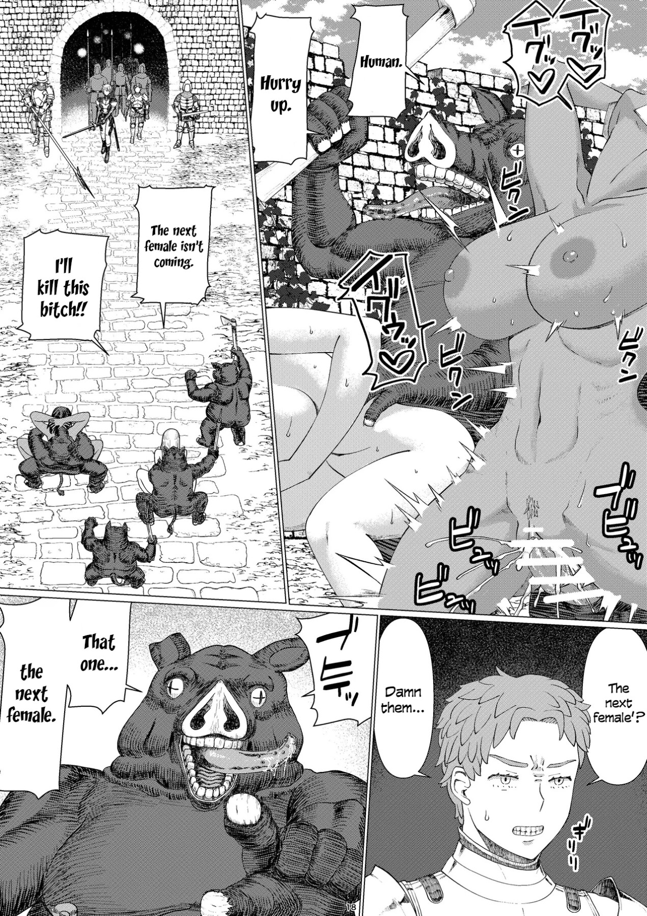 Hentai Manga Comic-Female Knight Interspecies NTR: Sikri and Ricard Volume 1-Read-20